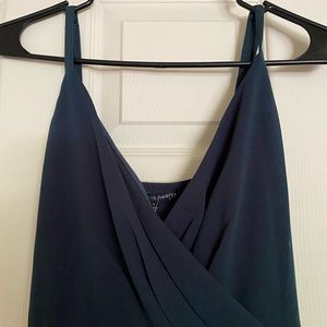 Dark Green Crossover Jumpsuit